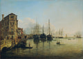 Rudolf von Alt View of the Strada Nuova against the Giardini Pubblici in Venice 1834 Fine Art Print