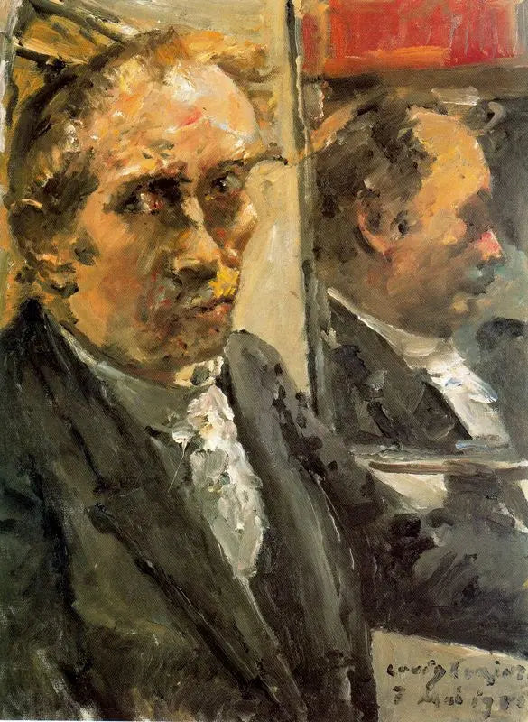 Lovis Corinth Self-Portrait 1925 Fine Art Print