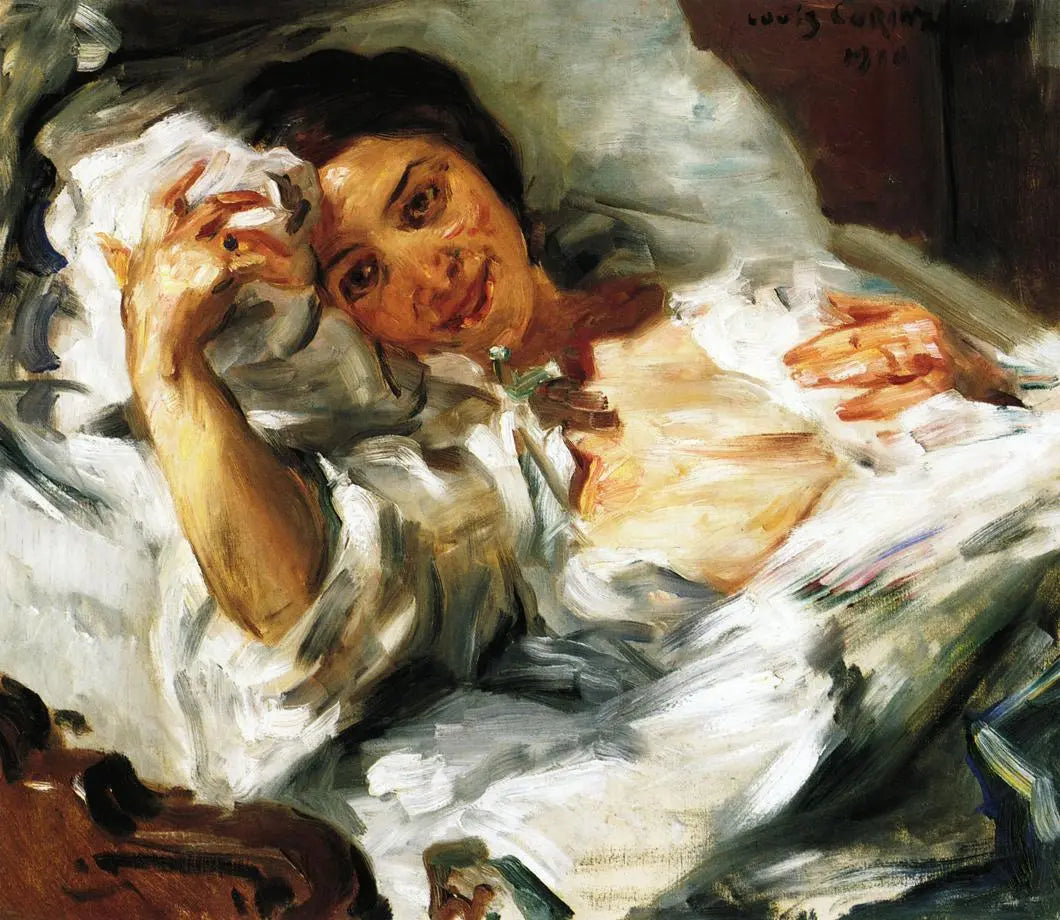 Lovis Corinth Morning Sun 1910 Fine Art Print