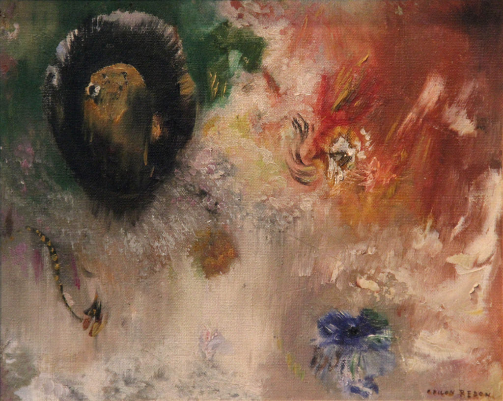 Odilon Redon Fantasmagorie 1970 Fine Art Print