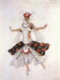 Leon Bakst Le Dieu Bleu the Bride 1912 Fine Art Print