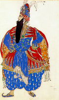 Leon Bakst Scheherazade Shah Shahriar 1910 Fine Art Print