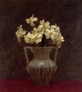 Henri Fantin-Latour Narcisses in an Opaline Glass Vase 1875 Fine Art Print