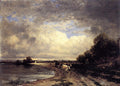 David Johnson Roadside, Shark River, New Jersey 1877 Fine Art Print