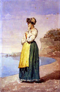 Filippo Indoni Woman from Mola 1865 Fine Art Print