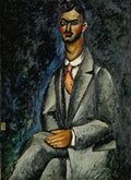 Ilya Mashkov Portrait of a Poet 1910 Fine Art Print