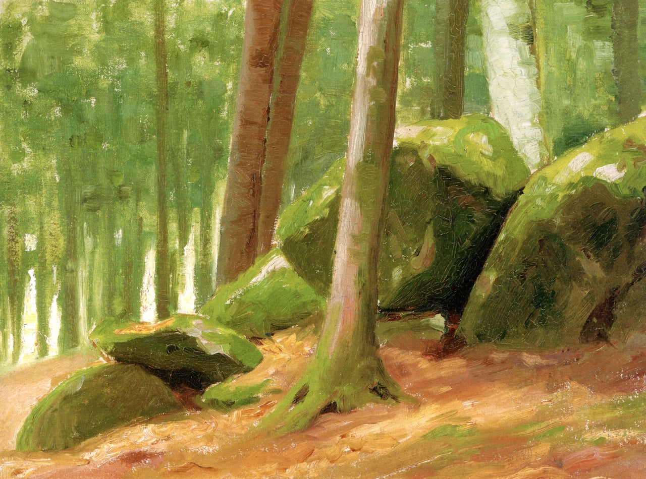 Robert Henri In the Woods 1890 Fine Art Print