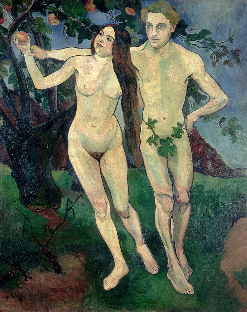 Suzanne Valadon Adam and Eve 1909 Fine Art Print
