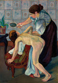 Suzanne Valadon The Little Girl in the Mirror 1909 Fine Art Print