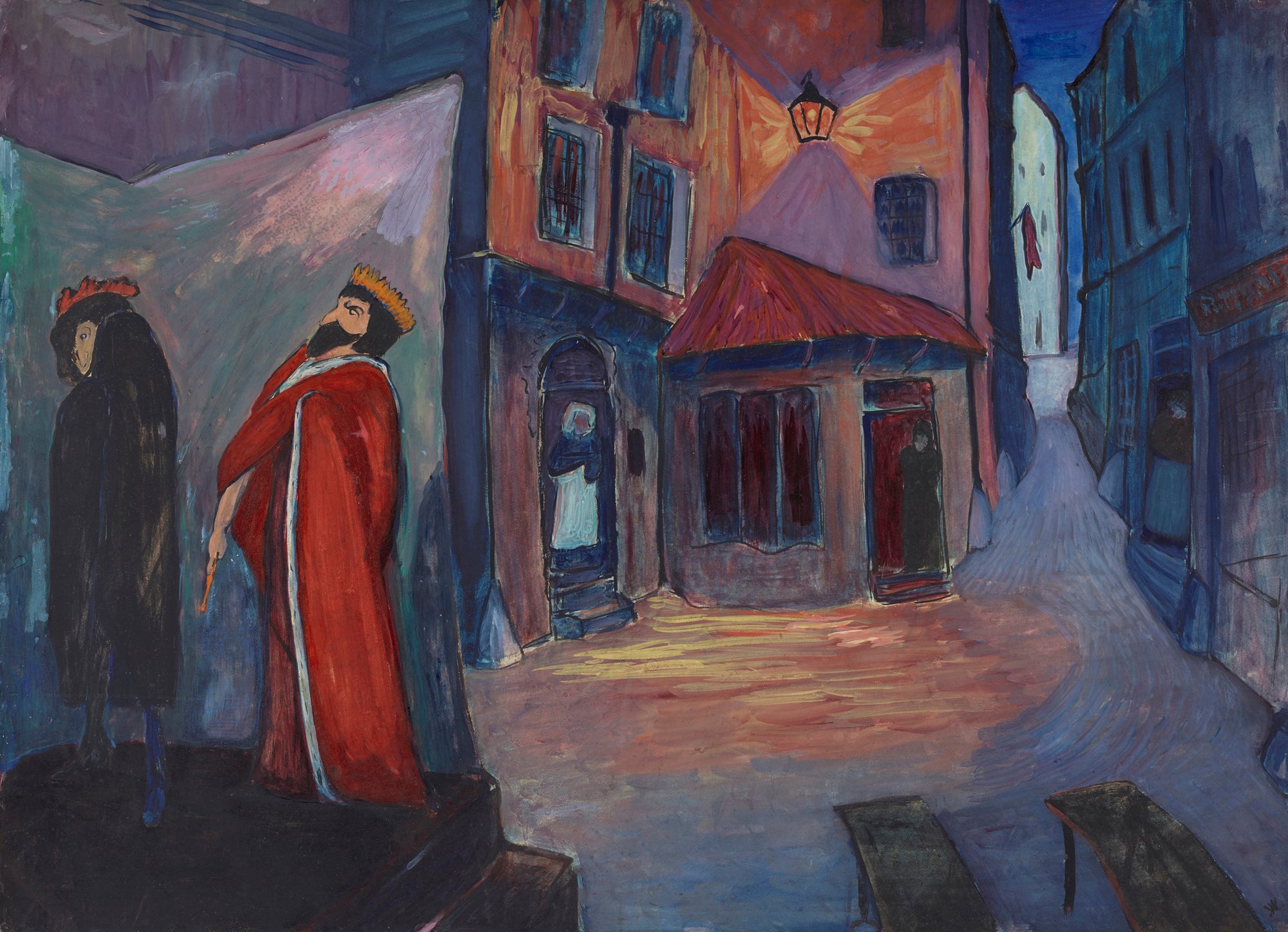 Marianne von Werefkin Into the Night 1910 Fine Art Print