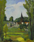 Suzanne Valadon Old Mill Church near Compiègne (Oise) 1914 Fine Art Print