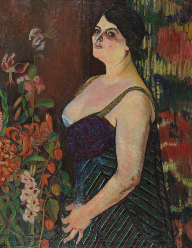 Suzanne Valadon Portrait of Mauricia Coquiot 1915 Fine Art Print
