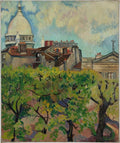 Suzanne Valadon The Sacred Heart Seen from the Garden of Rue Cortot 1916 Fine Art Print