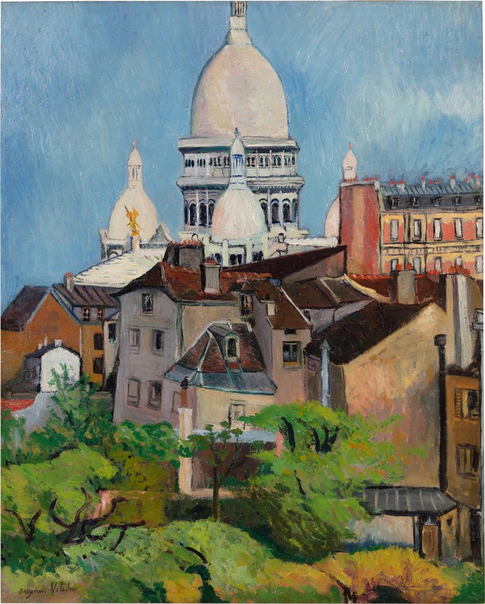 Suzanne Valadon The Sacred Heart of Montmartre 1917 Fine Art Print