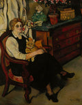 Suzanne Valadon Miss Lily Walton 1922 Fine Art Print