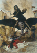 Arnold Böcklin The Plague 1898 Fine Art Print