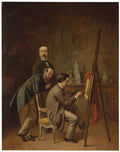 Eduardo Zamacois The painter and his friends 1862 Fine Art Print