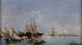 Joaquín Sorolla The Port of Valencia 1882 Fine Art Print