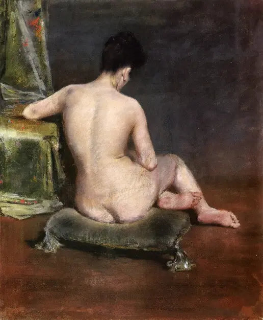 William Merritt Chase Pure (The Model) 1888 Fine Art Print