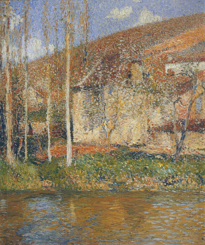 Henri Martin The House on Water 1920 Fine Art Print
