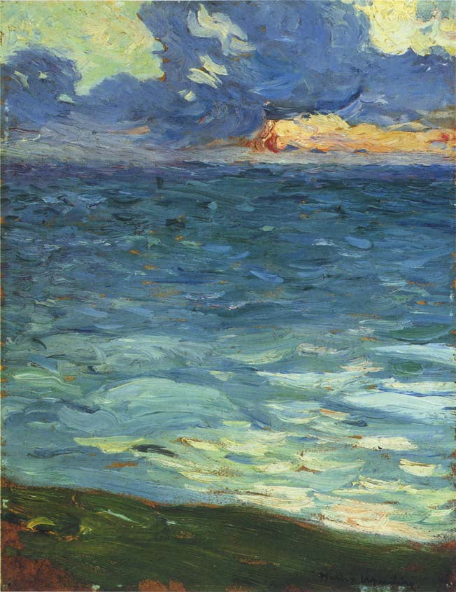 Henri Martin By the Sea 1900 Fine Art Print