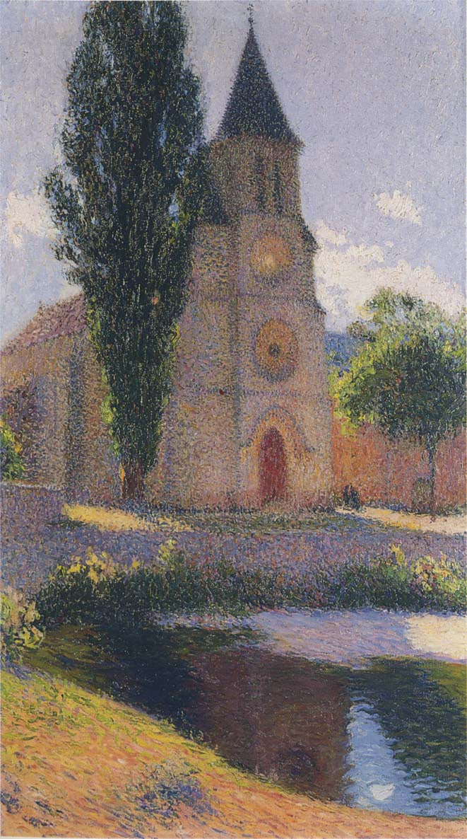 Henri Martin Church at Labastide du Vert 1898 Fine Art Print