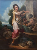 Filippo Indoni Oriental Scene 1839 Fine Art Print