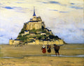 Clarence Gagnon Mont-Saint-Michel, Morning 1907 Fine Art Print