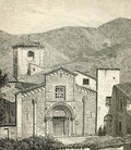 Giuseppe Barberis Abbey of Santa Fede in Cavagnolo 1890 Fine Art Print