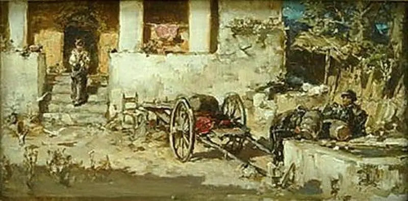 Wilhelm Kotarbinski Scene from Roman Life 1921 Fine Art Print