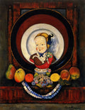 Ilya Mashkov Still Life with Porcelain Doll 1922 Fine Art Print