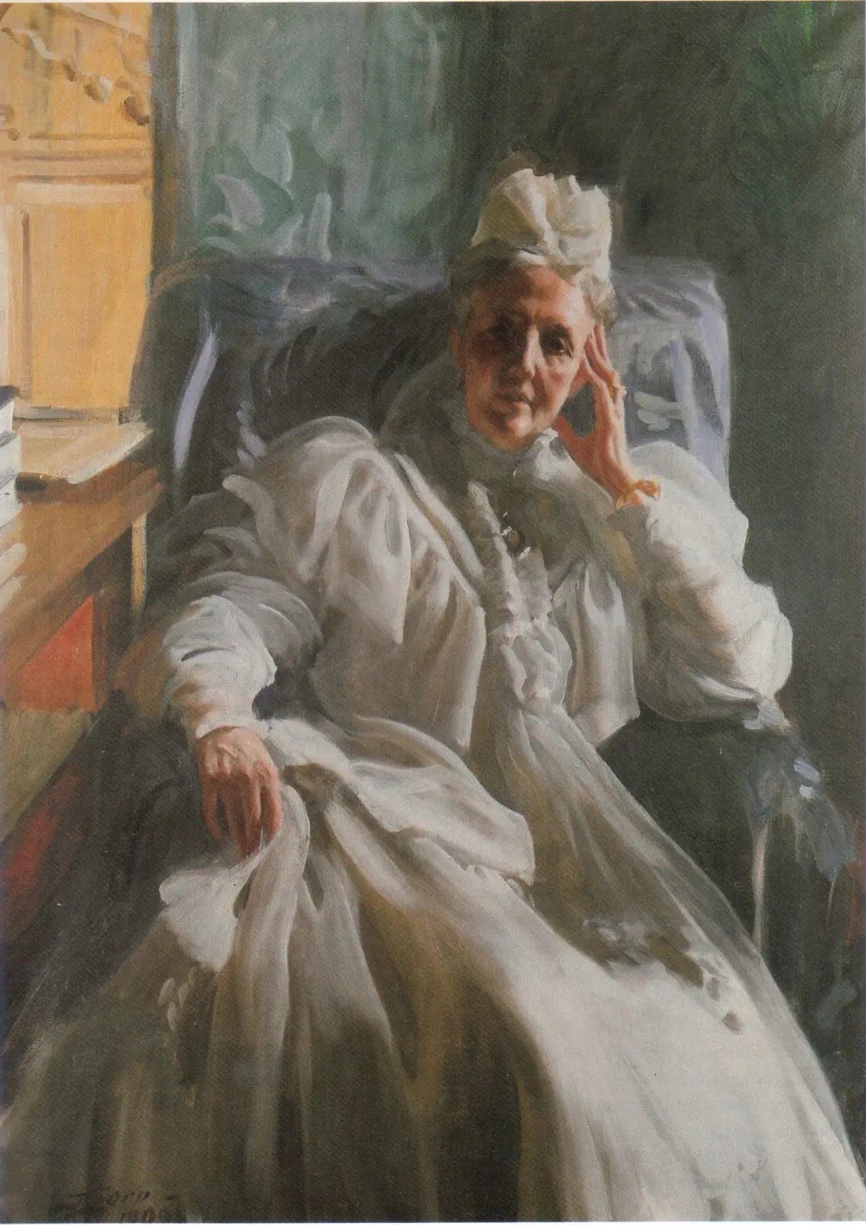 Anders Zorn Queen Sophia 1887 Fine Art Print