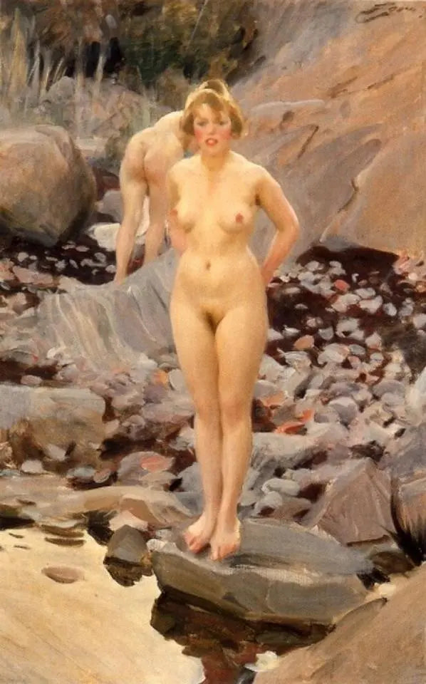 Anders Zorn Helga 1917 Fine Art Print