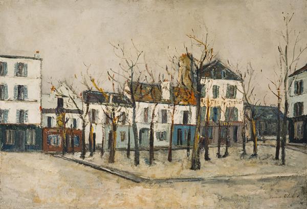 Maurice Utrillo La Place du Tertre 1910 Fine Art Print