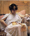 John William Waterhouse Cleopatra 1887 Fine Art Print