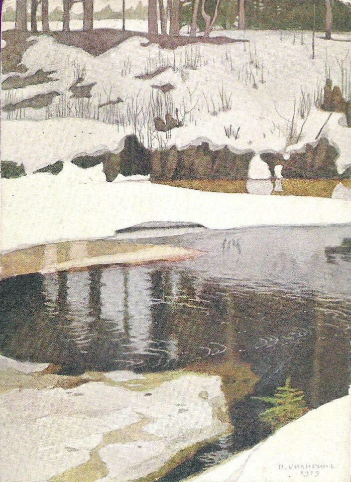 Ivan Bilibin Spring 1900 Fine Art Print