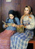Nikolay Bogdanov Belsky Schoolgirls 1901 Fine Art Print