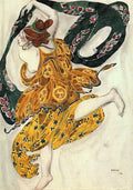 Leon Bakst "Narcisse" -Boeotian 1911 Fine Art Print