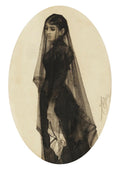 Anders Zorn The Widow 1882 Fine Art Print