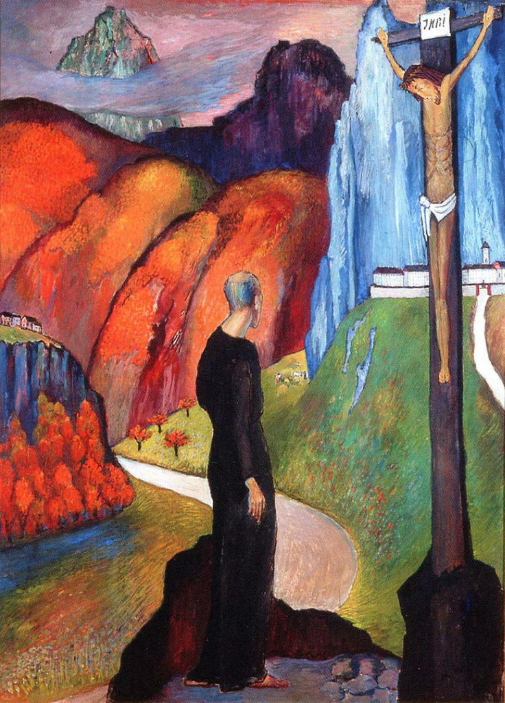 Marianne von Werefkin Monk 1932 Fine Art Print