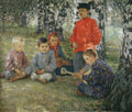 Nikolay Bogdanov Belsky Virtuozo 1891 Fine Art Print