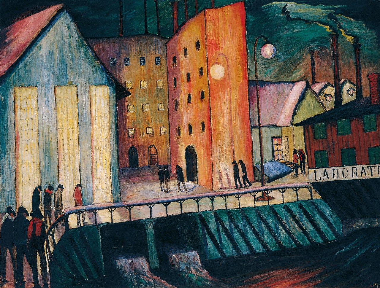 Marianne von Werefkin Night Shift 1924 Fine Art Print