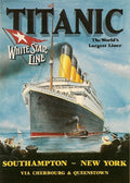 Titanic World's Largest Liner White Star Line Vintage 1912 Fine Art Print