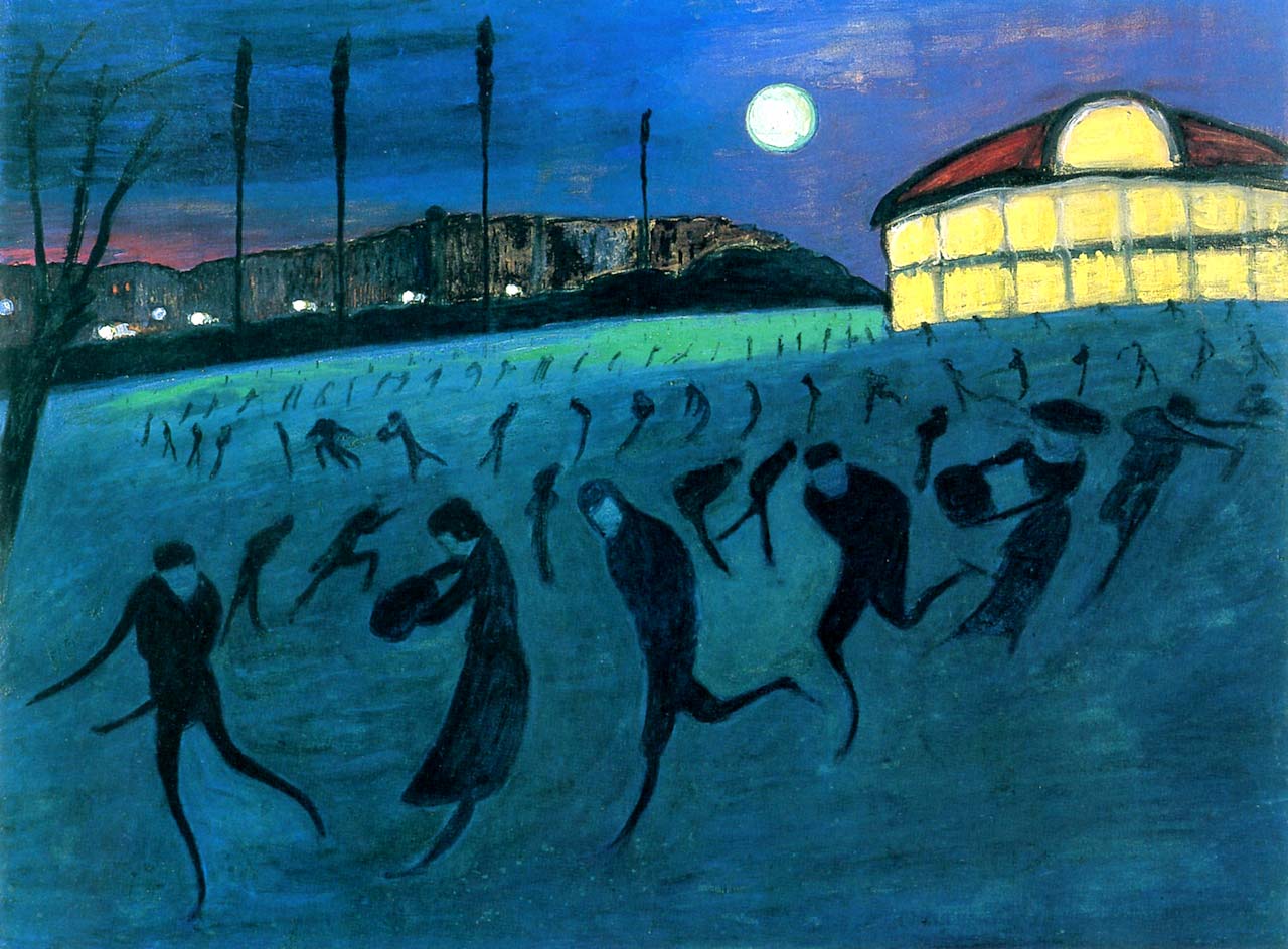 Marianne von Werefkin Untitled 1911 Moonlit Landscape Fine Art Print