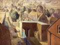 Eric Ravilious View from Brick House, Great Bardfield 1932 Fine Art Print