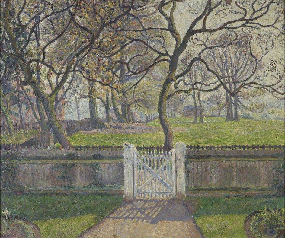 Lucien Pissarro The Garden Gate, Epping 1894 Fine Art Print