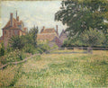 Lucien Pissarro La Maison De La Sourde, Eragny 1886 Fine Art Print