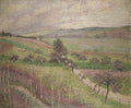 Lucien Pissarro The Thierceville Road, Early Spring 1893 Fine Art Print
