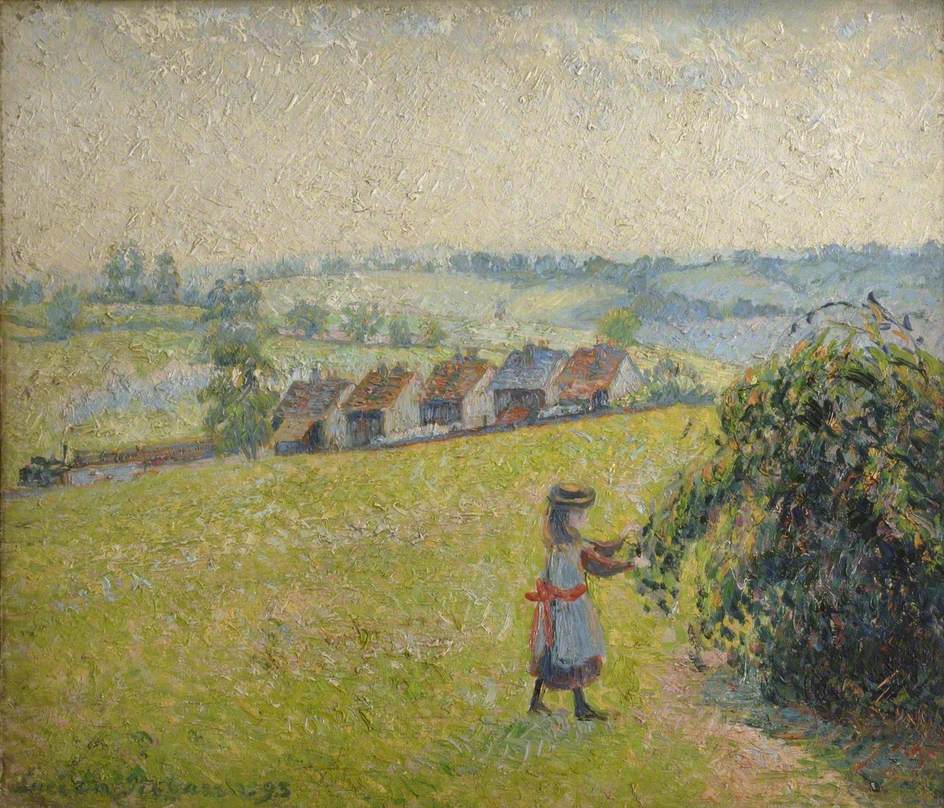 Lucien Pissarro Landscape at Epping 1893 Fine Art Print