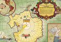 Admiral Byrd Second Antarctic Expedition Map - Vintage 1934 Fine Art Print